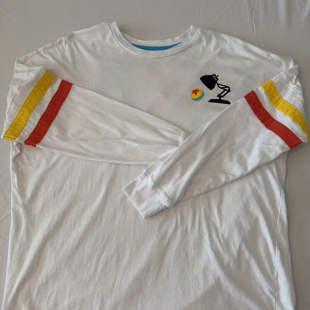 Disney Pixar Sz XL Hype Jersey White BoxLunch Exclusive Luxo Jr Lamp Ball Fandom - Picture 5 of 11